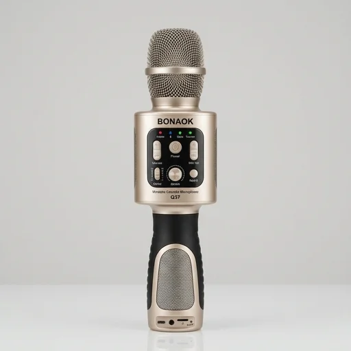 BONAOK Q37 Wireless Bluetooth Karaoke Microphone