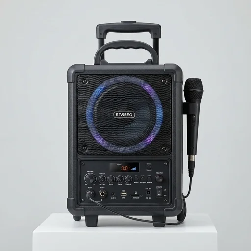 Enkeeo Portable Karaoke Machine