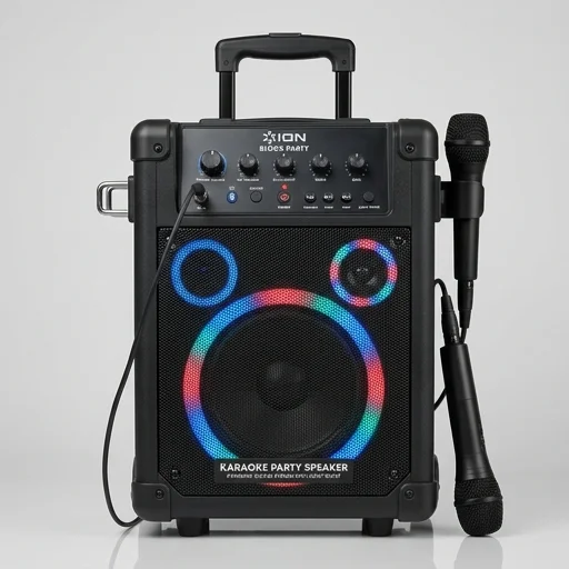ION Audio Block Party Portable Karaoke Speaker System