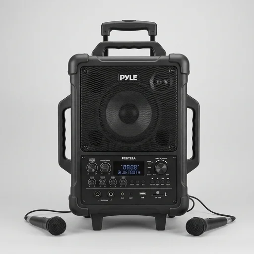 Pyle PSBT65A Bluetooth PA Karaoke Speaker System